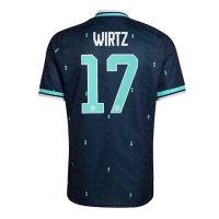 Camiseta Alemania Florian Wirtz #17 Segunda Equipación Replica Mundial 2026 mangas cortas